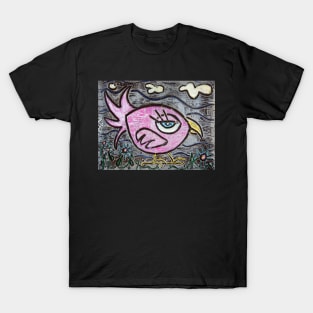 Pink Parrot T-Shirt